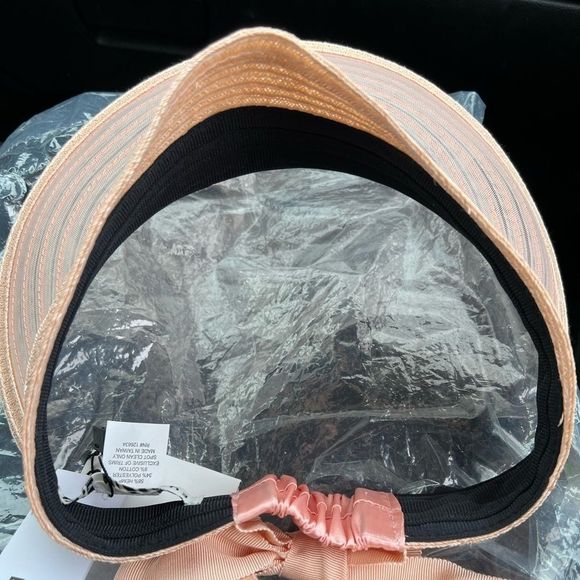 🆕 Eugenia Kim Ricky Horsehair & Straw Visor - Picture 6 of 6